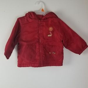 Unisex tissaia  red coat size 24m